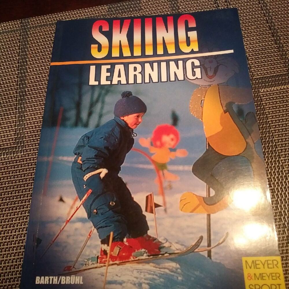 book Learning Skiing Illustrated By Katrin Barth and Hubert Bruhl How to Skii